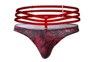 Underwear: Pikante 1081 Fiery Thongs - Picture 1 of 6