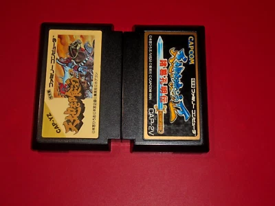 Destiny of an Emperor 1 & 2 II Lot Famicom Japan US Seller Capcom CAP-YZ CAP-2V - Image 1 of 2