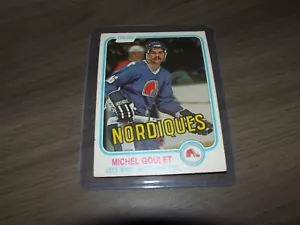 1981-82 opc # 275 michel goulet - Picture 1 of 1