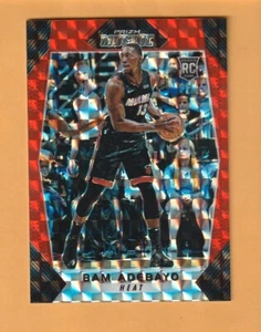 Bam Adebayo Miami Heat 2017-18 Prizm Mosaic Orange #86 Kentucky Wildcats - Picture 1 of 2