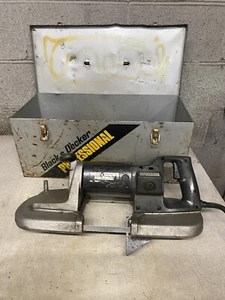 Black & Decker professional 3122 Portable Metal Cutting Band Saw 2 Speed - Picture 1 of 17