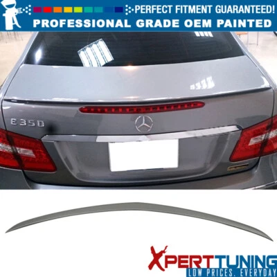 Fits 10-17 E-Class C207 W207 2Dr Coupe AMG Style Trunk Spoiler- Painted Color Foto 1 de 4