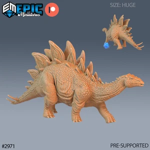 6K Resin 32mm Epic Miniatures Stegosaurus (Huge) for D&D - Picture 1 of 1