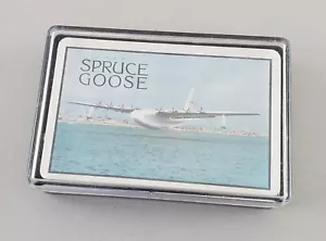 Vintage Spruce Goose Souvenir Playing Cards New Sealed w/Case - Picture 1 of 8