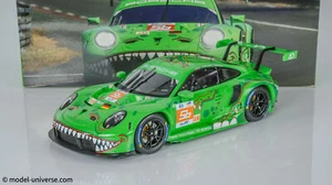 Modellino pressofuso Ixo 1:18 Porsche 911 RSR-19 #56 24h Le Mans 2023 Rexy Project 1-AO - Foto 1 di 9