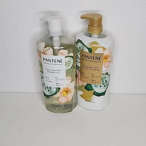 Pantene Essential White Tea and Cucumber Volumizing Shampoo and Conditioner 38.2 - Picture 1 of 4