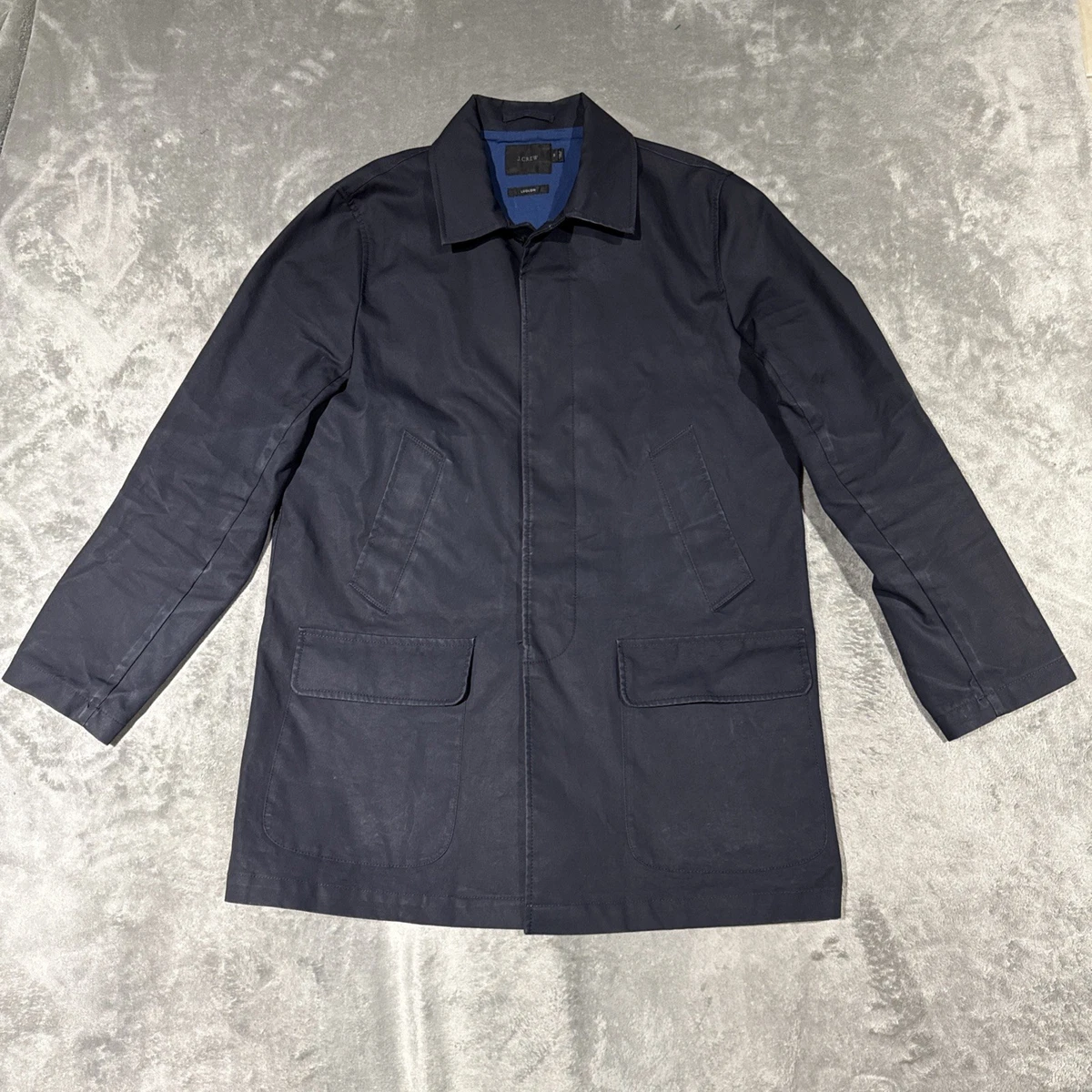 J.CREW Cotton Outer Shell Blue Coats, Jackets & Vests for Men for