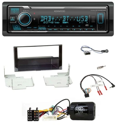 Kenwood Bluetooth Lenkrad DAB USB Autoradio für Nissan Micra 2013-2017 piano - Bild 1 von 4