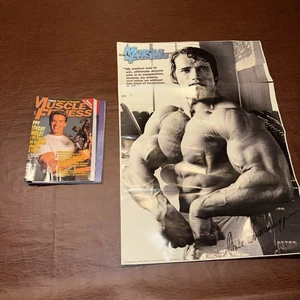 Muscle & Fitness Magazine July 1997 Arnold Schwarzenegger w/ Poster Included - Picture 1 of 8