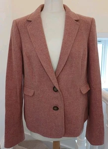 Hobbs Blazer Size 14 Good Condition Pink.  B234 - Picture 1 of 15