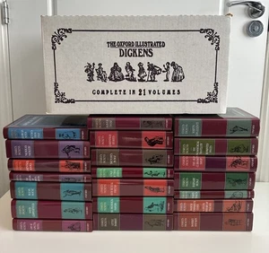 Charles Dickens Hardback Collection Oxford Illustrated Editions Complete set 21 - Picture 1 of 9