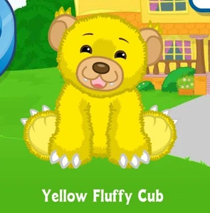 Webkinz Clásico Amarillo Esponjoso Cub Solo Código Mascota - Imagen 1 de 1