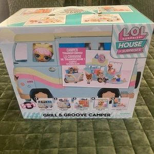 Nuevo LOL Muñeca SORPRESA 5-EN-1 PARRILLA Y RANURA CÁMPER JUEGO Van Baby Dolls - Imagen 1 de 9