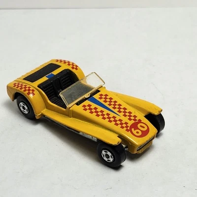 Lesney Matchbox Superfast 1971 LOTUS SUPER SEVEN, No 60 Yellow, England - Image 1 of 4