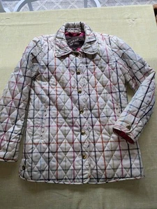 NWOT Coach Tattersall Quilted Barn Jacket XS - Picture 1 of 9