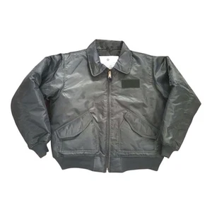 Rothco CWU-45P Mens Green Nylon Intermediate Flyers Jacket Size Large Bomber - Picture 1 of 8