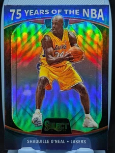 2021-22 Panini Select Shaquille O'Neal Shaq #61 75 años del Premio de Plata de la NBA - Imagen 1 de 2