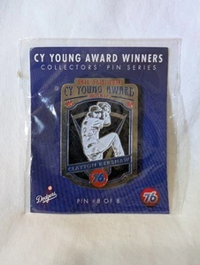 Spilla omaggio stadio Los Angeles Dodgers CLAYTON KERSHAW Cy Young vincitore premio 8 - Foto 1 di 2