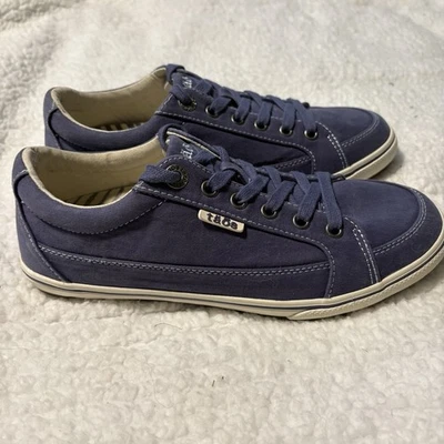 Tênis Taos Feminino Tamanho 8 Moc Star Azul Casual Conforto Sapatos - Imagem 1 de 4