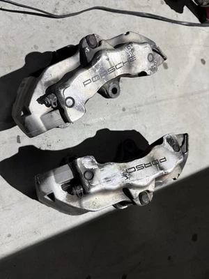 2004-2010 PORSCHE CAYENNE AUDI Q7 BREMBO CONJUNTO DE PINÇAS DE FREIO DIANTEIRO 6 PISTÕES 18Z - Imagem 1 de 4