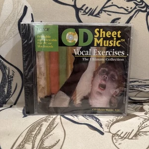 CD Sheet Music Vocal Exercises The Ultimate Collection New Sealed - Picture 1 of 3