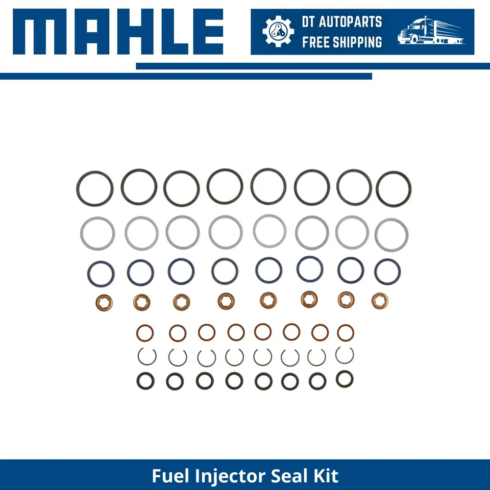 Kit de sello de inyector de combustible Mahle 2004 para Ford F-350 Super Duty 2003-2007 6,0 L V8 Foto 1 de 1