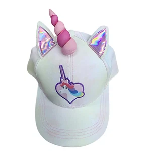 Disney Parks Inside Out Regenbogen Einhorn verstellbare Mütze Kappe für Erwachsene NEU - Bild 1 von 2