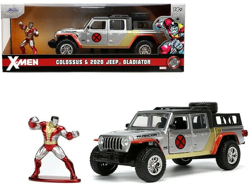 Jada 1:32 2020 Jeep Gladiator & Colossus Figure Diecast Car 33363 Movie X'Men - Image 1 of 1