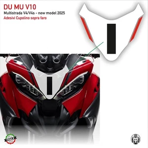 Adesivo per cupolino soprafaro MULTISTRADA V4 2025 numero 1 DU MU V10 - Foto 1 di 1