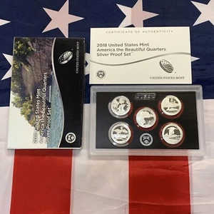 2018 Quarter SILVER proof Set - Picture 1 of 5