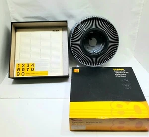 Vintage Kodak Carousel Transvue 80 Projector Slide Tray In Original Box - Picture 1 of 3