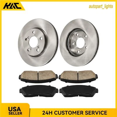 Rotores de disco delanteros + pastillas de freno para Honda Odyssey 2005-2010 31368 D1521 Foto 1 de 4