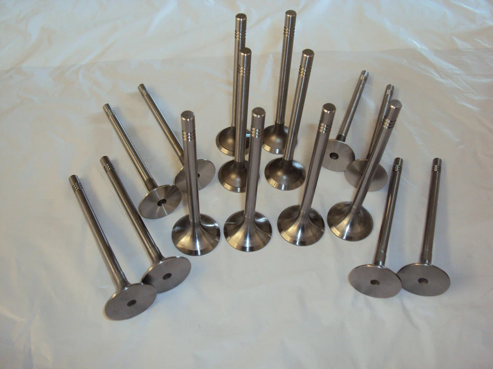 (8) 2.0l TDI 8x válvulas de entrada 8x válvulas de escape VW Audi 03l109611 03l109601 CFFA Foto 1 de 3