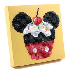 Kit de Arte de Diamantes Mickey Mouse Pintura Bordado Regalo 15 x 15 cm Regalo Regalo - Imagen 1 de 6