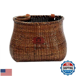Bike Basket for Women's Beach Cruiser or Scooter The Original Wicker Bicycle - Picture 1 of 5
