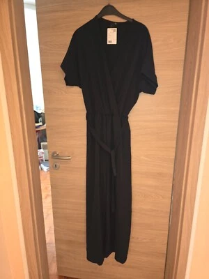 Kurzarm Jumpsuit Gr. L, schwarz - Bild 1 von 4