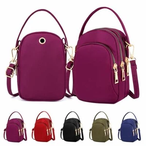 Small Cell Phone Purse Wallet Handbag Case Women Shoulder Bag Cross-body Pouch - Picture 1 of 25