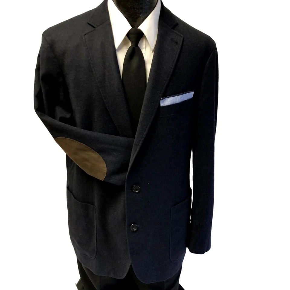 Daniel Cremieux Navy UNSTRUCTURED Sport Coat SURGEON CUFF Jacket Shooting Blazer - Image 1 of 4