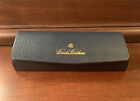 Brooks Brothers Glasses Case Magnetic Closure Navy With Gold Letters