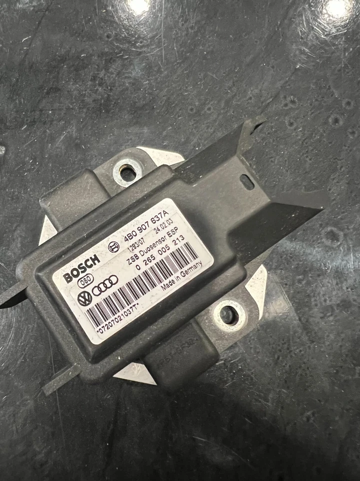 AUDI ALLROAD QUATTRO 2002-2005 GUIÑADA SENSOR DE CONTROL DE ESTABILIDAD 4B0907637A OEM Foto 1 de 1