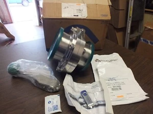 NEU 330305 ALFA LAVAL 4" ABSPERRKLAPPE 316L (OPEN BOX) LKB51A-4-E-316L-G #65 - Bild 1 von 13
