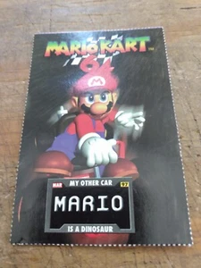 1996-97 Nintendo Power MarioKart 64 Mario VERY NICE FAST SHIPPING - Picture 1 of 2