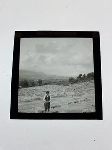 HAGIA TRIADA, Crete, Greece - Original Magic Lantern 3.25 Inch SLIDE - Picture 1 of 1
