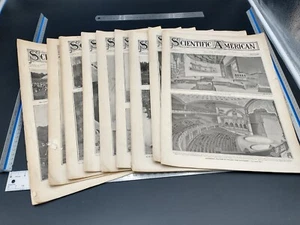 9X Vtg Scientific American magazines All from 1905 March-Sep #1666 - Picture 1 of 24