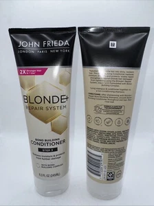 John Frieda Blonde+ Repair System Bond Building Shampoo & Conditioner Set-8.3oz. - Picture 1 of 1