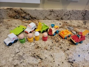 Lote vintage de tuppertoys de plástico Playskool Fisher Price - Imagen 1 de 7