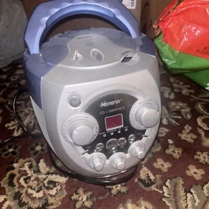 Memorex Portable Karaoke System w/ CD + CD Graphics player + Microphone MKS2112 - Picture 1 of 2
