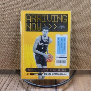 2023-24 Panini Hoops Basketball Victor Wembanyama Spurs Arriving Now #26 Rookie - Picture 1 of 2