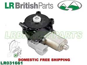 LAND ROVER WINDOW REGULATOR FRONT MOTOR RANGE ROVER EVOQUE LH LR031661 - Picture 1 of 3