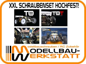 XXL Schrauben-Set Stahl hochfest! Absima Team-C T8 Torch-N T8T Stoke-N TR8 TR8T - Bild 1 von 1